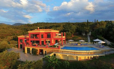 Villa Regina Rossa in Sfakera, Corfu